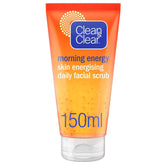 CLEAN & CLEAR DAILY FACIAL SCRUB SKIN ENERGISING MORNING ENERGY 150ML